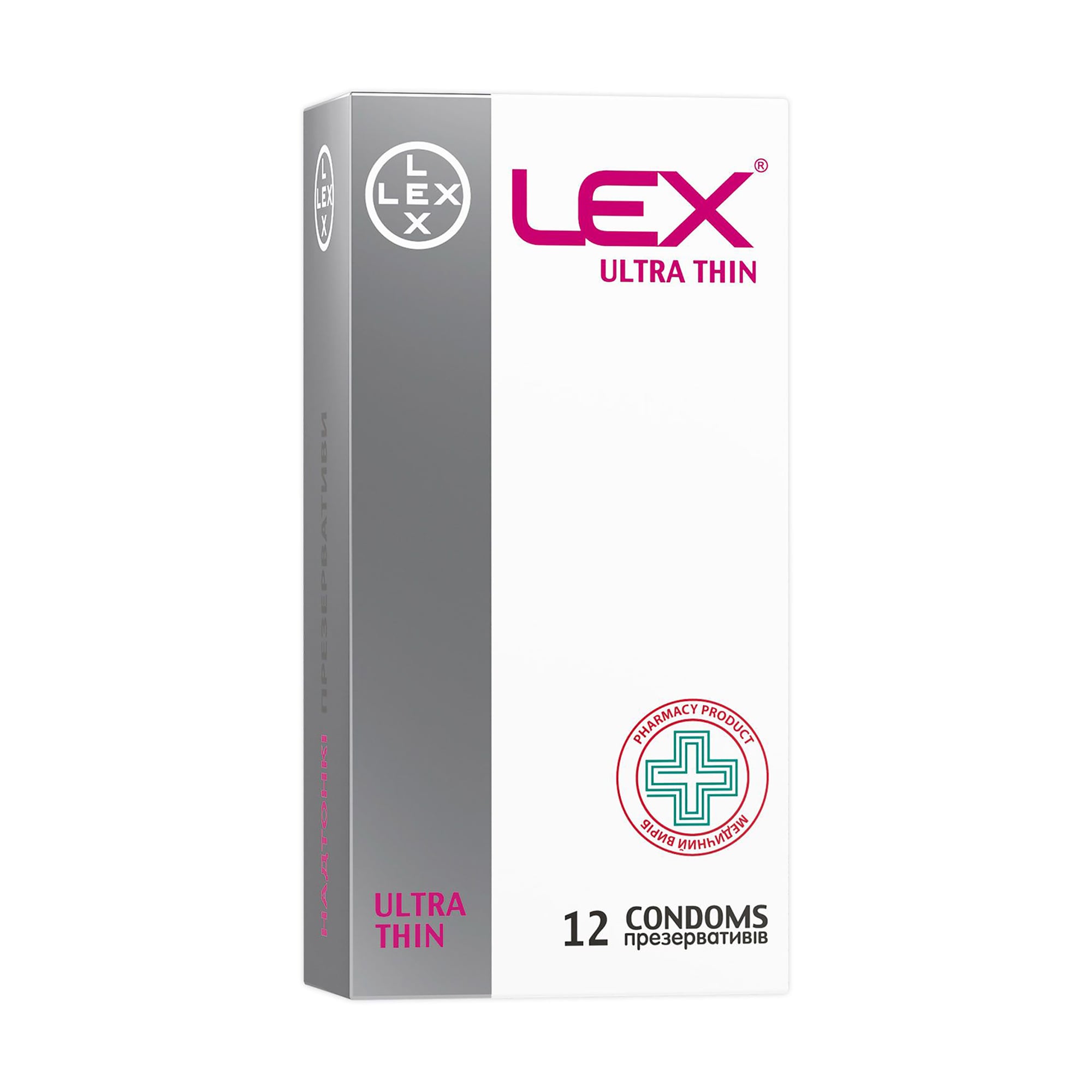 Презервативи LEX Ultra Thin, 12 шт